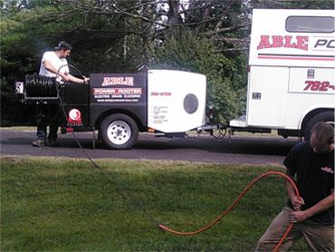 Able Power Rooter provides electric drain cleaning services in Lewiston, ME